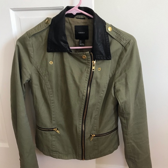 Forever 21 Moto Style Jacket - Picture 3 of 7